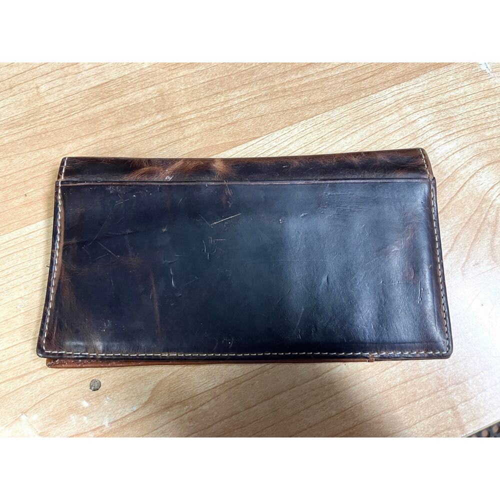 Ariat Brown Rodeo Wallet. - Picture 4 of 8